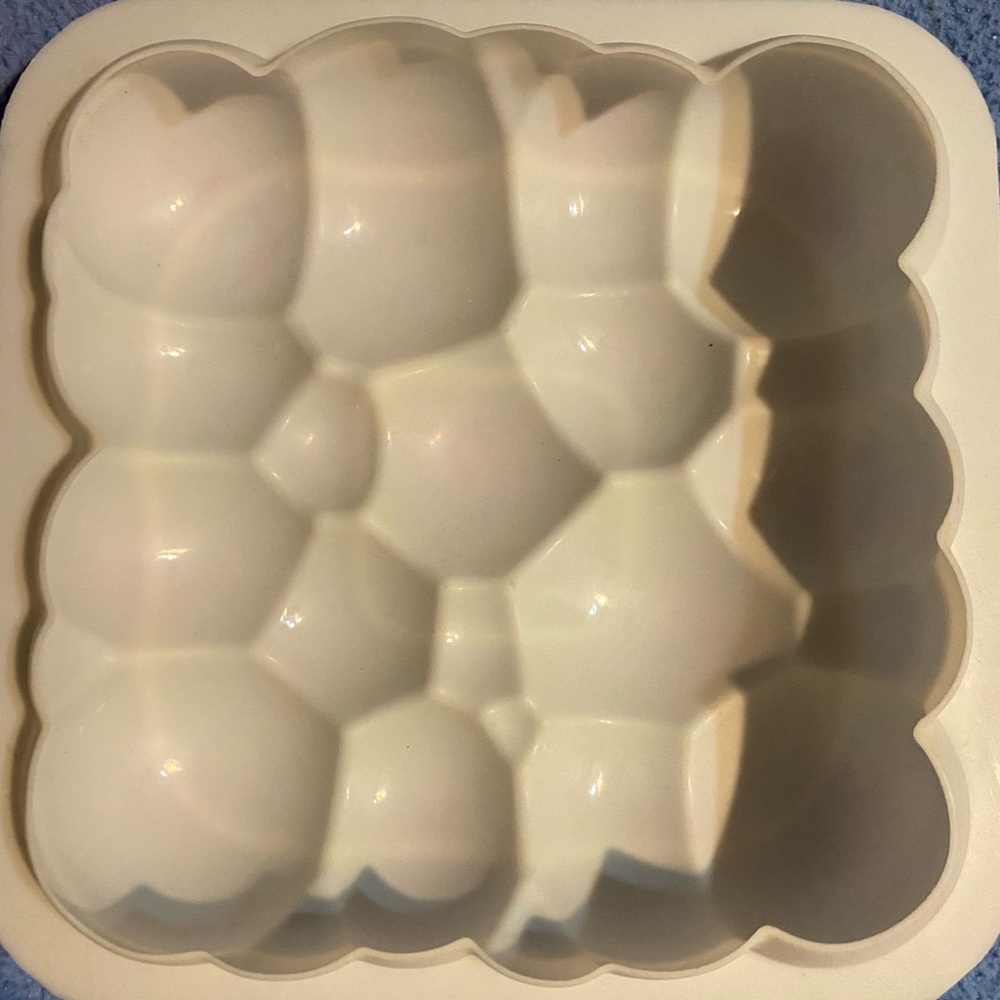 Large Bubble Cloud Silicone Mold Excellent Cond